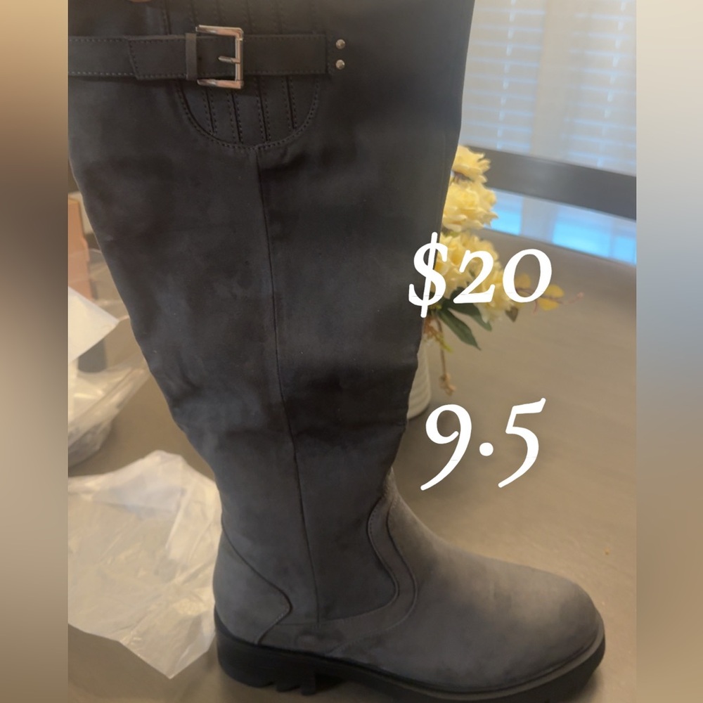 Brand new Just Fab boots